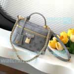 Copy L--V Trianon Gray Vanity Chain Pouch M12427 